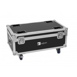 ROADINGER Flightcase 4x LED PLL-384